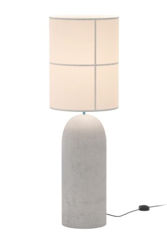 Lampa podłogowa wewnętrzna RANIA naturalny-biały kremowy - E27 220-240V IP20 - ROBIN