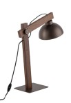 Lampa stołowa OSLO BROWN 1 - E27 15W 230V IP20