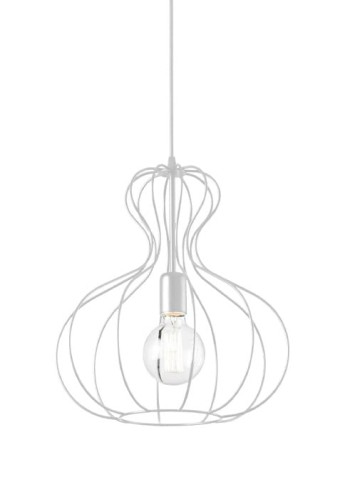 Lampa sufitowa wewnętrzna AMPOLLA-1 SP1 white - E27 60W 220-240V IP20