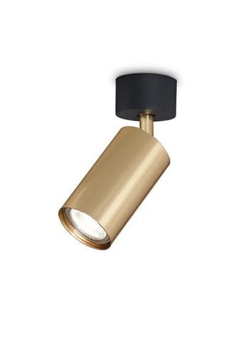 Oprawa sufitowa reflektor DYNAMITE PL1 brass - LED GU10 max 1x28W 220-240V IP20