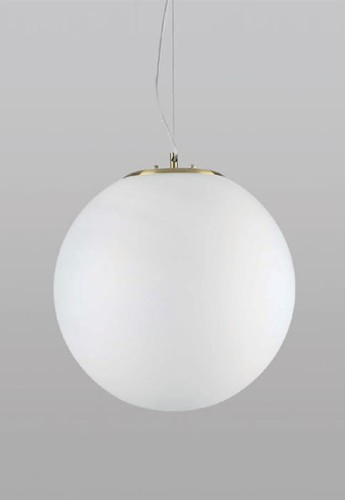 Lampa sufitowa wiszącza PENGA biała - 1xE27 220-240V IP20 - GECEM