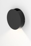 Oprawa oświetleniowa okrągła ścienna zewnętrzna LEDPOINT UP&DOWN M927 68° czarny - 7,5W, 2700K, 340lm, CRI>90, IP65 - AQFORM