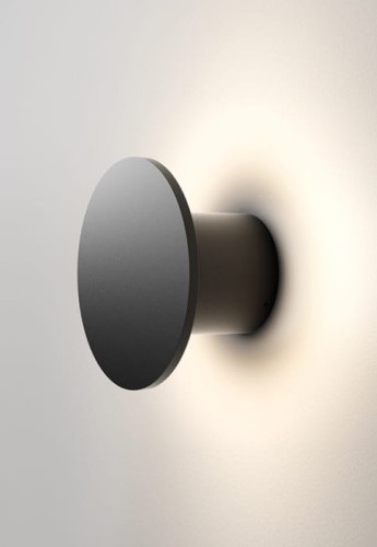 Oprawa oświetleniowa okrągła ścienna zewnętrzna MAXI POINT M927 czarny - LED 4,5W, 3000K, 290lm, CRI>90, IP54 - AQFORM