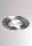 Oprawa oświetleniowa sufitowa wpuszczana AGON ROUND natural brushed - LED 5W 3000K 20° IP20 - MOLTO LUCE