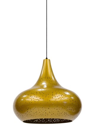 Lampa wisząca IBL/03122PE/GD - 240 V, Ε27, maks. 20 W (LED), IP20, złota