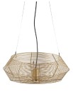 Lampa wisząca zewnętrzna ORANCE ⌀60cm - LED GU10. Maks.12W 220-240V IP44 złoty