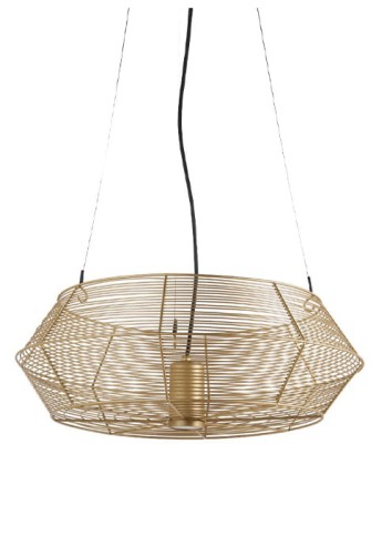 Lampa wisząca zewnętrzna ORANCE ⌀60cm - LED GU10. Maks.12W 220-240V IP44 złoty