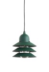 Lampa wisząca zewnętrzna VANT zielona - E27 Maks 20W LED IP44