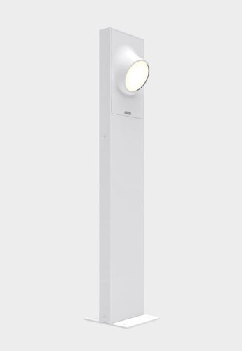 Słupek ogrodowy zewnętrzny CICLOPE 90 MONOLATERALE szaro-biały - LED 6.5W 220-240V 3000K 383lm IP65 - ARTEMIDE