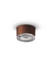 Lampa sufitowa zewnętrzna EYE ROUND 80 oxide - LED 5W 240V 3000K CRI>90 IP65 Spot 20° - LANDA