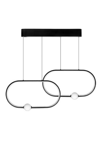 Lampa wisząca DL-G08 czarna - 48W 4000K 3840lm IP20