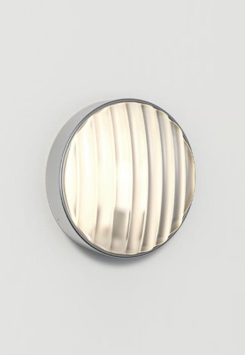 Lampa ścienna zewnętrzna MONTREAL ROUND 300 szczotkowana stal nierdzewna - 12W Max LED E27/ES IP44 - ASTRO
