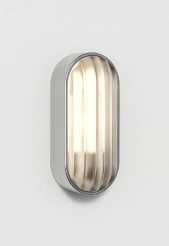 Lampa ścienna zewnętrzna MONTREAL OVAL szczotkowana stal nierdzewna - 12W Max LED E27/ES IP44 - ASTRO