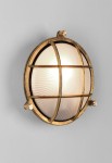 Lampa ścienna zewnętrzna THURSO ROUND mosiądz - 42W Max LED E27/ES IP44 - ASTRO