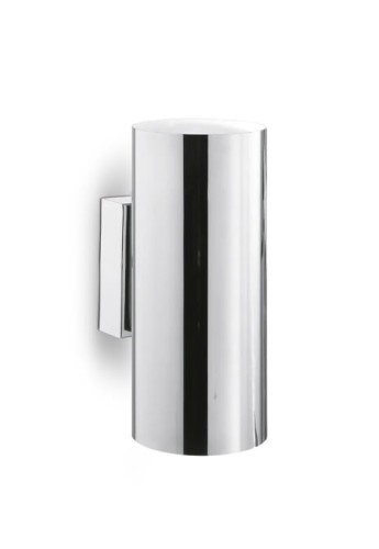 Lampa ścienna wewnętrzna LOOK AP2 chrome - GU10 max 2x28W 220-240V IP20