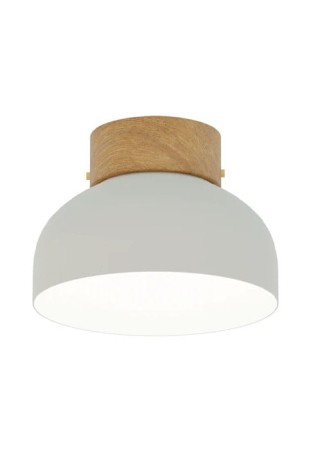 Lampa sufitowa wewnętrzna REIKO matowy biały - E27, 220-240V, IP20, Ø21cm - ROBIN 