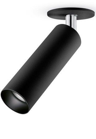 Oprawa oświetleniowa wewnętrzna sufitowa LOLA X12002 black - PANZERI