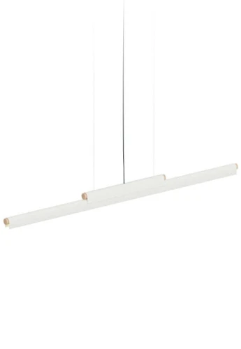 Lampa wisząca wewnętrzna RUDI matowy biały - LED 32W, 2700K, 5400lm, 220-240V, IP20, ON-OFF - ROBIN