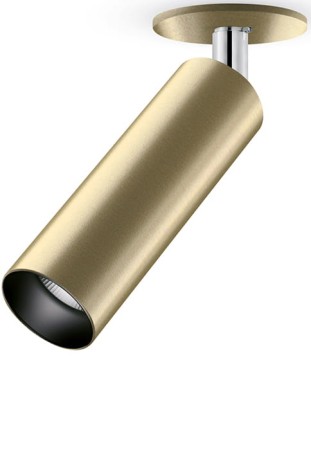 Oprawa oświetleniowa wewnętrzna sufitowa LOLA X12019 mat brass - PANZERI