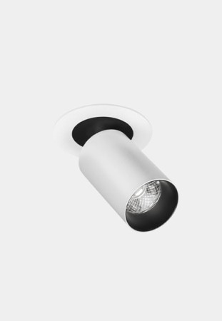 Oprawa oświetleniowa reflektor wpuszczany wewnętrzny ATOM HIDE Smoll ø52 biały - 8.2W 3000K CRI 90 8.2º 437lm - LEDS C4 