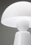 Lampa stołowa wewnętrzna STAR błyszcząca biel - LED E27 IP20 - ALMA LIGHT