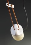 Lampa wisząca wewnętrzna PAROS alabaster - LED E14 max 20W IP20 - ALMA LIGHT