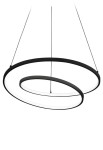 Lampa wisząca wewnętrzna OZ SP D80 black- LED 55W 3000K 6100lm 220-240V IP20 DALI / Push