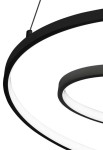 Lampa wisząca wewnętrzna OZ SP D80 black- LED 55W 3000K 6100lm 220-240V IP20 DALI / Push