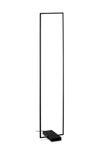 Lampa podłogowa wewnętrzna FRAME PT black - LED 30W 3000K 3000lm 220-240V IP20