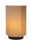 Lampa podłogowa wewnętrzna ROXI czarny-biały krem - E27 220-240V IP20 45cm - ROBIN