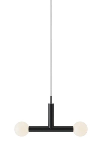 Lampa wisząca wewnętrzna RIGOBERTA TRIO matowy czarny - 2xG9 220-240V IP20 ON-OFF - ROBIN