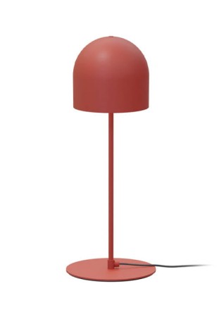 Lampa stołowa wewnętrzna RIO matowa czerwona terakota - G9 220-240V IP20 ON-OFF - ROBIN