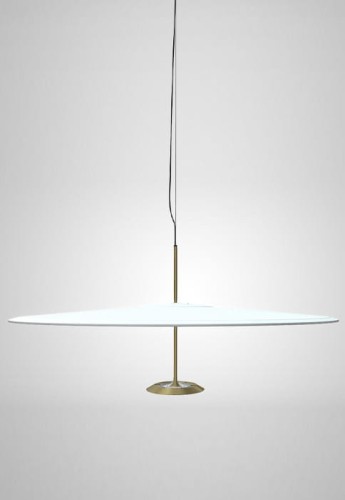 Lampa sufitowa wisząca DOT 1100 anodised brass - LED 55W 2700K 2139lm IP20 - LUMINA