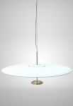 Lampa sufitowa wisząca DOT 1100 anodised brass - LED 55W 2700K 2139lm IP20 - LUMINA