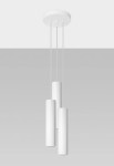 Lampa wisząca LAGOS 3P biały - GU10, 3x10W LED, 230V 50Hz, IP20