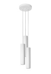 Lampa wisząca LAGOS 3P biały - GU10, 3x10W LED, 230V 50Hz, IP20