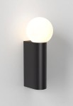 Lampa ścienna wewnętrzna ORTONA SINGLE matowy czarny - 25W G9 IP44 - ASTRO