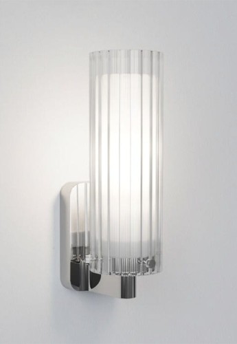 Lampa ścienna wewnętrzna OTTAVINO WALL polerowany chrom - 5W Max LED E14/SES IP44 - ASTRO