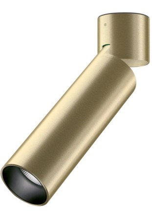 Oprawa oświetleniowa wewnętrzna sufitowa LOLA P12019 mat brass - PANZERI 