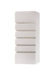 Kinkiet ceramiczny SAMIR biały - E27, 1x15W LED, ~220-230V, IP20