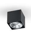 Oprawa sufitowa BLAKE czarny - GU10/ES111, 1x10W LED, 220-230V, IP20