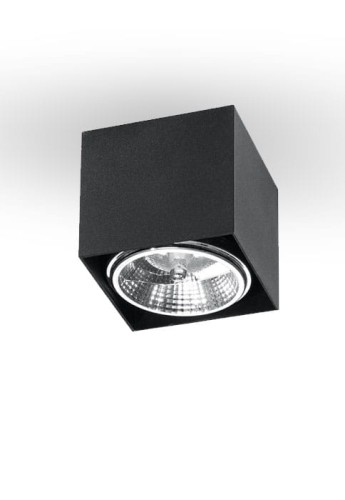 Oprawa sufitowa BLAKE czarny - GU10/ES111, 1x10W LED, 220-230V, IP20