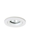 Oprawa oświetleniowa punktowa wpuszczana 03195W - GU5.3/PAR16, Max 12W LED, IP65, ø9x2,5cm, biały