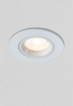 Oprawa oświetleniowa punktowa wpuszczana 03195W - GU5.3/PAR16, Max 12W LED, IP65, ø9x2,5cm, biały