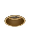 Lampa punktowa podtynkowa CUP satynowy złoty - 10W LED, GU10, 220-230V, IP20