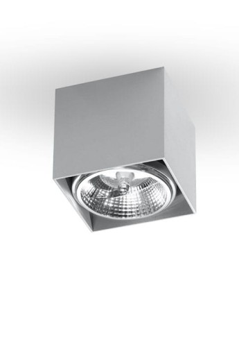 Oprawa sufitowa BLAKE szary - GU10/ES111, 1x10W LED, 220-230V, IP20