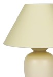 Lampka stołowa IBL/1305/F - Ε14, 35W, IP20, owalna, beżowa, monochromatyczna