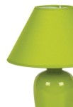 Lampka stołowa IBL/1305/G - Ε14, 35W, IP20, owalna, jasnozielona, monochromatyczna