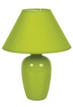 Lampka stołowa IBL/1305/G - Ε14, 35W, IP20, owalna, jasnozielona, monochromatyczna
