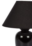Lampka stołowa IBL/1305/J - Ε14, 35W, IP20, owalna, czarna, monochromatyczna